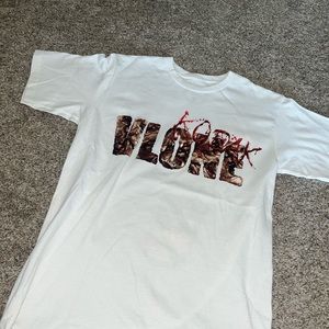 Kodak Black white graphic t- shirt